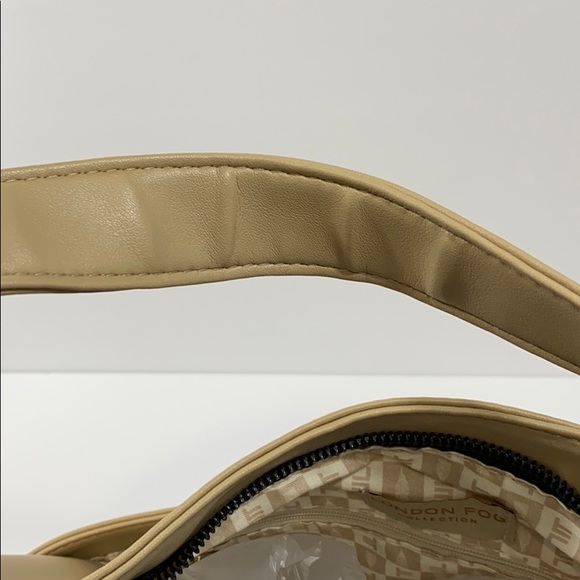 London Fog pale taupe Leanna hobo bag - Picture 15 of 15